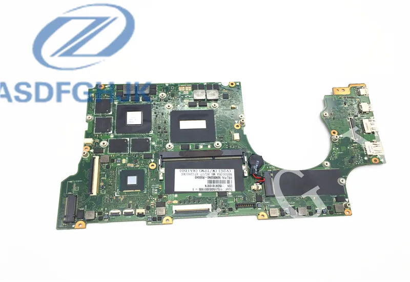Материнская плата ноутбука NX500JK 90NB03N0-R00040 для Asus NX500JK NX500JKA, материнская плата SR1PZ i7-4712HQ GT850M с памятью 8 Гб
Материнская плата ноутбука NX500JK 90NB03N0-R00040 для Asus NX500JK NX500JKA, материнская плата SR1PZ i7-4712HQ GT850M с памятью 8 Гб