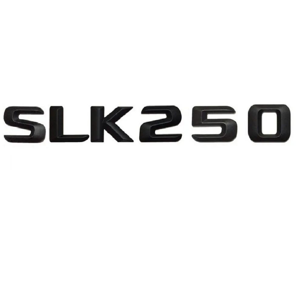 Matt Black " SLK 250 " Car Trunk Rear Letters Words Number Badge Emblem Decal Sticker for Mercedes Benz SLK Class SLK250
Matt Black " SLK 250 " Car Trunk Rear Letters Words Number Badge Emblem Decal Sticker for Mercedes Benz SLK Class SLK250