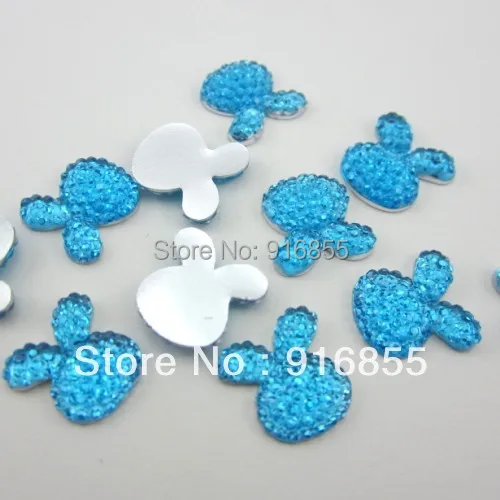 Free shipping 30pcs/lot 12mm blue rabbit head shape flatback Cartton Stone Resin Rhinestone For DIY Decoration
Free shipping 30pcs/lot 12mm blue rabbit head shape flatback Cartton Stone Resin Rhinestone For DIY Decoration