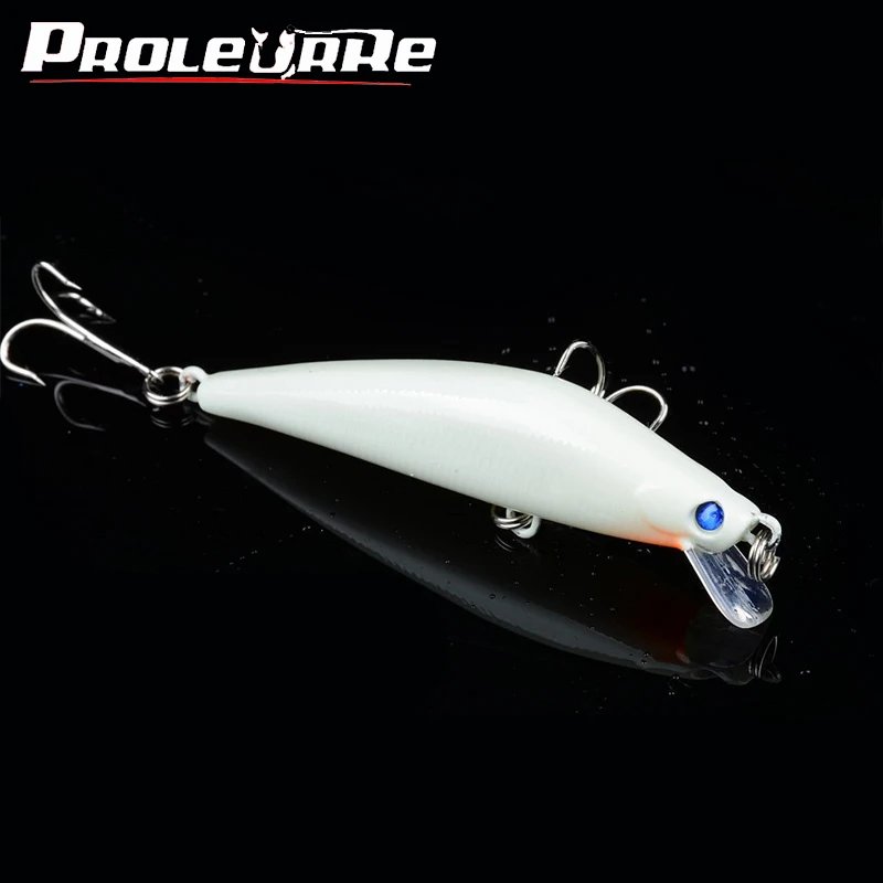 1Pcs 3D Fishing Lure 8cm 8.5g Minnow Wobbler Luminous Bait Hard Bass Lure Artificial Bait Pesca Treble Hooks Fishing tackle
1Pcs 3D Fishing Lure 8cm 8.5g Minnow Wobbler Luminous Bait Hard Bass Lure Artificial Bait Pesca Treble Hooks Fishing tackle