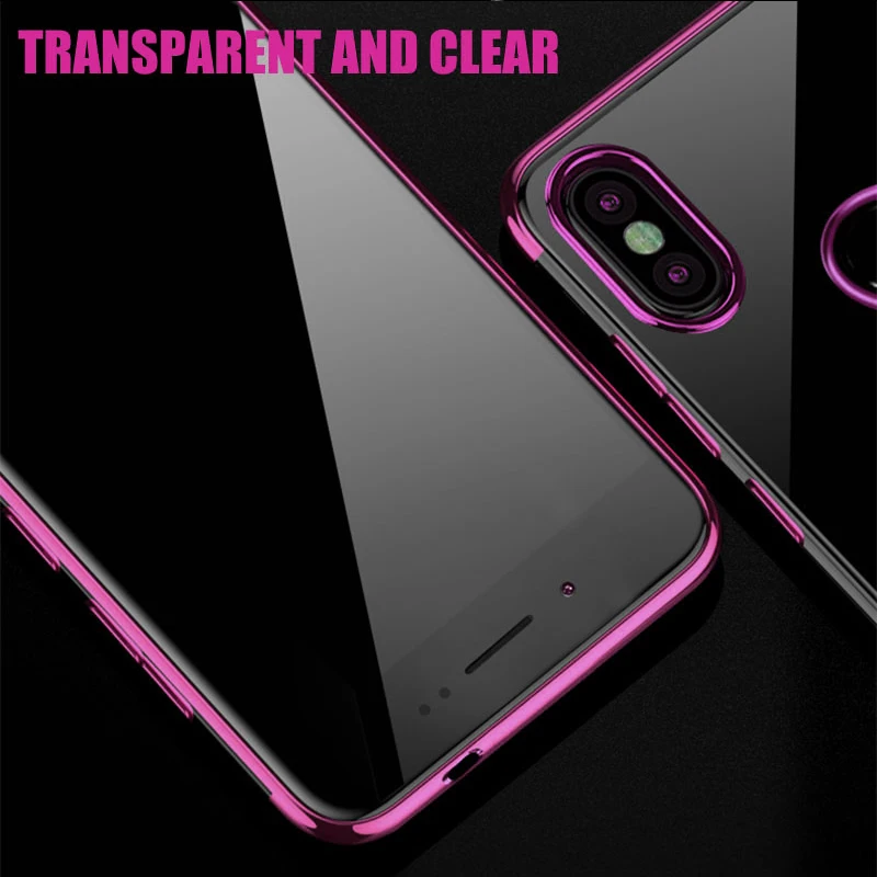 For Xiaomi Redmi 7 Case Cover Slim Transparent Plating TPU Soft Silicone Back Cover for Xiao Mi Red Mi Redmi7 7 Phone Coque
For Xiaomi Redmi 7 Case Cover Slim Transparent Plating TPU Soft Silicone Back Cover for Xiao Mi Red Mi Redmi7 7 Phone Coque