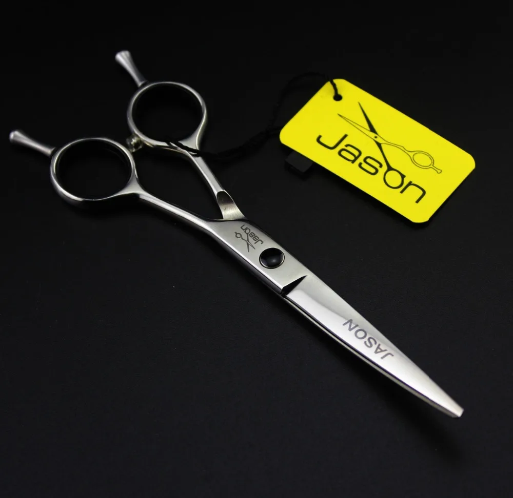 6 inch Brand Jason TOP GRADE Hairdressing Scissors JP 440C Twin Tail Bang Curving Professional Cutting Scissors Hair Shears
6 inch Brand Jason TOP GRADE Hairdressing Scissors JP 440C Twin Tail Bang Curving Professional Cutting Scissors Hair Shears