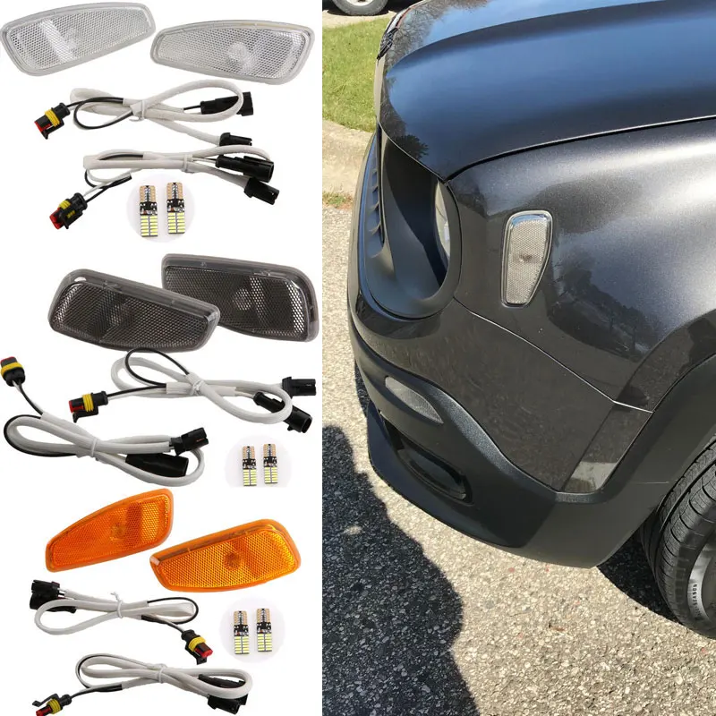 Лампа указателя поворота для Jeep Renegade 2014-2016 с боковым отражением, аксессуары для Jeep Renegade с лампочкой T10
Лампа указателя поворота для Jeep Renegade 2014-2016 с боковым отражением, аксессуары для Jeep Renegade с лампочкой T10