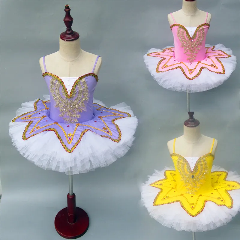 Professionl Ballet Tutus Child Swan Lake Ballet Costume Ballerina Dress Kids Leorard with Skirt Pancake Dance Dress For Girls
Professionl Ballet Tutus Child Swan Lake Ballet Costume Ballerina Dress Kids Leorard with Skirt Pancake Dance Dress For Girls
