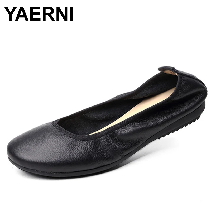 YAERNI Fashion Brand Women Shoes Leather Ballerina Ballet Flats Foldable And Portable Travel Pregnant Shoes For Bridal Wedding
YAERNI Fashion Brand Women Shoes Leather Ballerina Ballet Flats Foldable And Portable Travel Pregnant Shoes For Bridal Wedding
