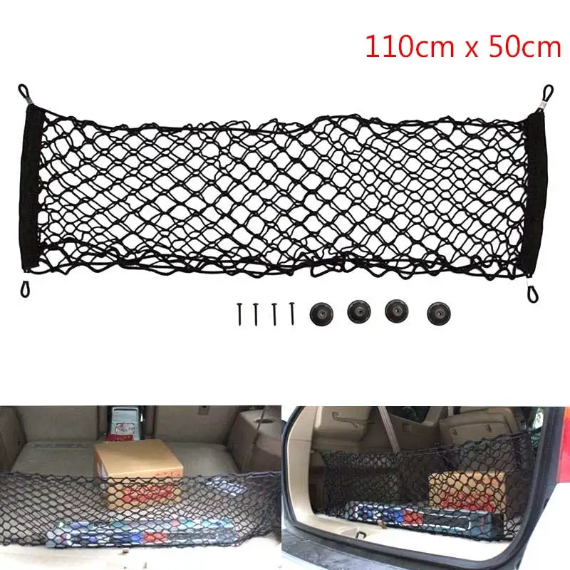 Hot New Universal Car Interior Trunk Cargo Storage Organizer Net Bag Mesh Pockets Luggage Holders Hatchback 110x50cm BX
Hot New Universal Car Interior Trunk Cargo Storage Organizer Net Bag Mesh Pockets Luggage Holders Hatchback 110x50cm BX