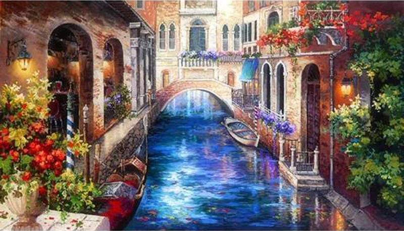 GLymg 5d Diamond Painting Diy Diamond Embroidery Painting Embroidery Canal Venice Handicrafts Diamond Wall Arts Decor
GLymg 5d Diamond Painting Diy Diamond Embroidery Painting Embroidery Canal Venice Handicrafts Diamond Wall Arts Decor