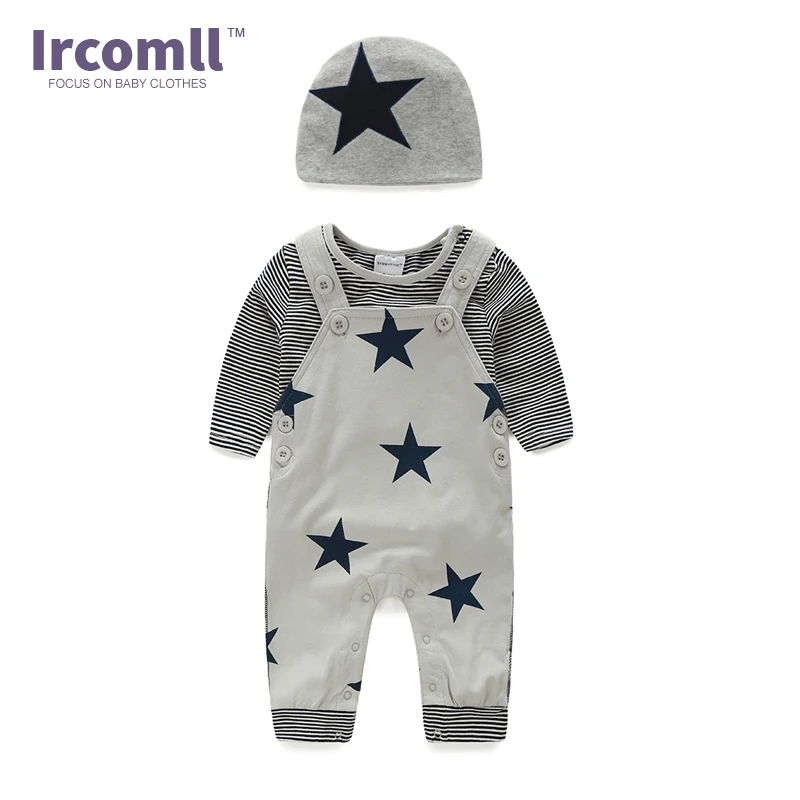 Spring Newborn Baby Boy Girl Clothes Cotton 3 Piece Romper Clothes Fashion Stripe Stars Vest Romper
Spring Newborn Baby Boy Girl Clothes Cotton 3 Piece Romper Clothes Fashion Stripe Stars Vest Romper