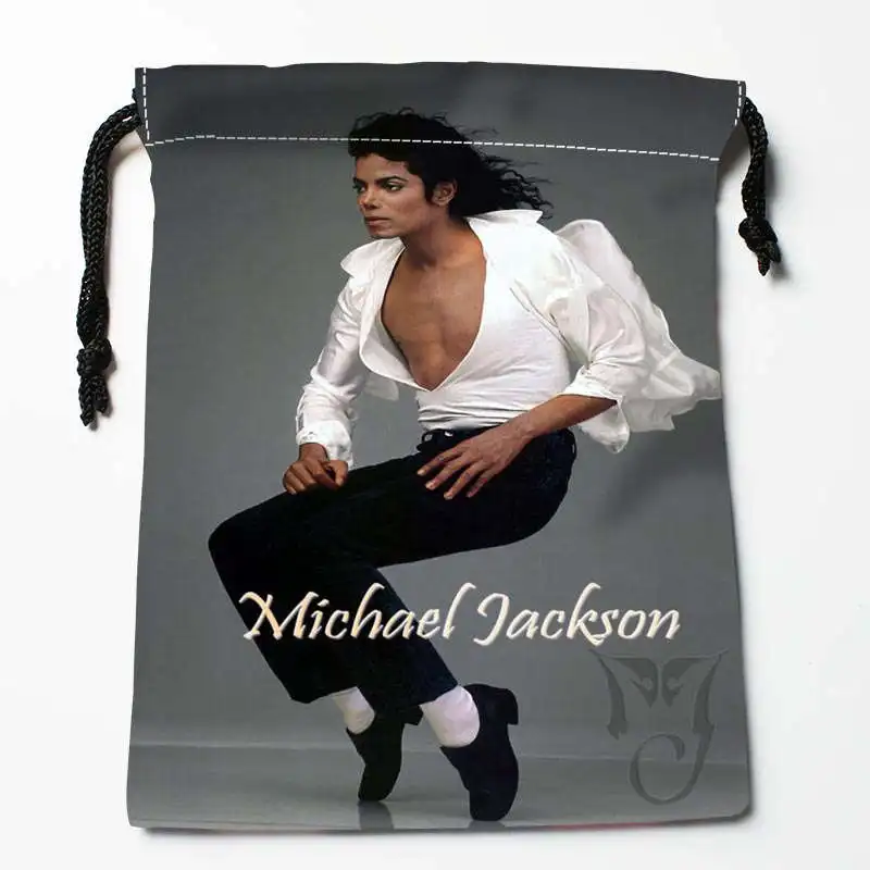 Новое поступление сумки на шнурке Майкла Джексона # s сумка для хранения с принтом