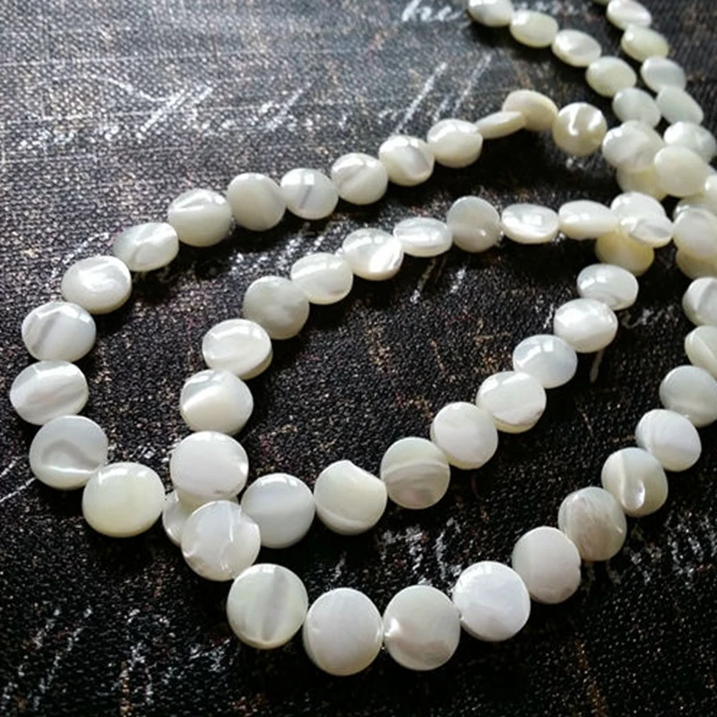 10mm 76pcs/2strands " Flat Round " 100% Sea Shell Natural Shell Bead Loose Strands Jewelry Beads
10mm 76pcs/2strands " Flat Round " 100% Sea Shell Natural Shell Bead Loose Strands Jewelry Beads