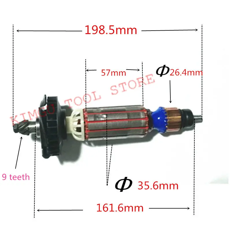 AC220-240V Motor Engine Rotor 637075-00 N398000 for DeWALT D28132 D28135 D28136 D28137 D28132C
AC220-240V Motor Engine Rotor 637075-00 N398000 for DeWALT D28132 D28135 D28136 D28137 D28132C