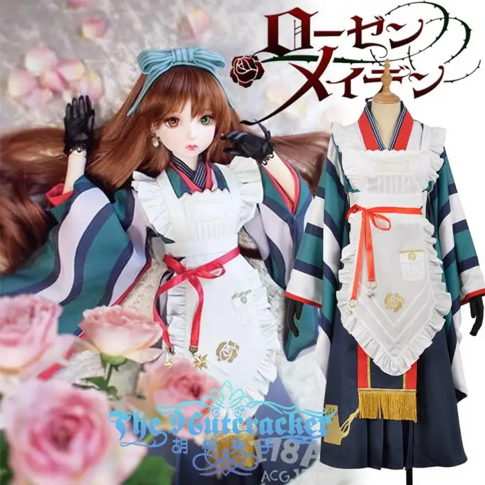 Горячая аниме Rozen Maiden Suiseiseki 15-летие Taisho Кимоно костюмы косплей великолепное платье Хэллоуин для женщин
Горячая аниме Rozen Maiden Suiseiseki 15-летие Taisho Кимоно костюмы косплей великолепное платье Хэллоуин для женщин
