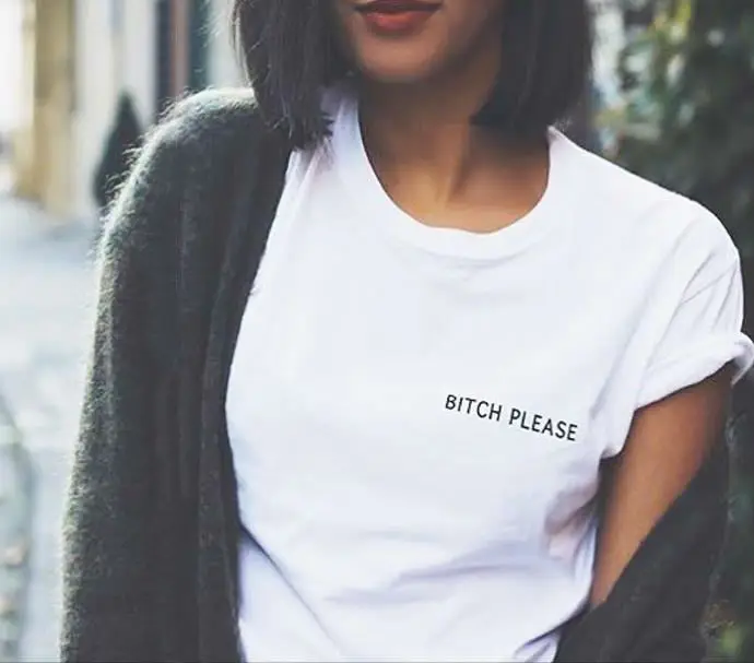 bitch please pocket Women tshirt Cotton Casual Funny t shirt For Lady Yong Girl Top Tee Hipster Tumblr ins Drop Ship S-62
bitch please pocket Women tshirt Cotton Casual Funny t shirt For Lady Yong Girl Top Tee Hipster Tumblr ins Drop Ship S-62