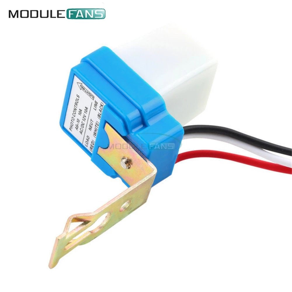 AS-10 Auto On Off Street Light Switch Photo Control Sensor DC AC 12V 10A 50-60Hz Easy And Convenient To Use For Car Stress Light
AS-10 Auto On Off Street Light Switch Photo Control Sensor DC AC 12V 10A 50-60Hz Easy And Convenient To Use For Car Stress Light