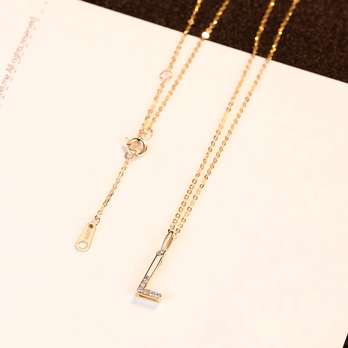 CZCITY Letter Necklaces Pendants Alfabet Initial Necklace 14k Gold Choker Necklace Women Fine Jewelry Kolye Collier Femme N14120
CZCITY Letter Necklaces Pendants Alfabet Initial Necklace 14k Gold Choker Necklace Women Fine Jewelry Kolye Collier Femme N14120