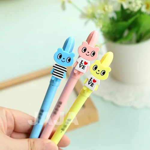 Cute design erasable gel pen 0.5mm Cartoon writing pens Office stationery School kids supplies (dd-1247)
Cute design erasable gel pen 0.5mm Cartoon writing pens Office stationery School kids supplies (dd-1247)