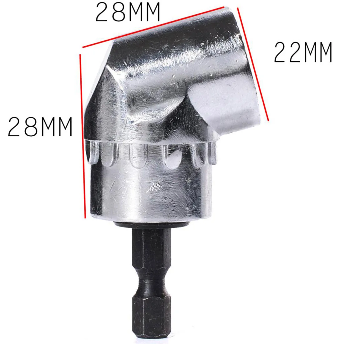 1/4 inch 105 Degree Angle Extension Hex Drill Bit Socket Holder Adaptor Sleeve Right Driver Drilling Shank Screwdriver Magnetic
1/4 inch 105 Degree Angle Extension Hex Drill Bit Socket Holder Adaptor Sleeve Right Driver Drilling Shank Screwdriver Magnetic