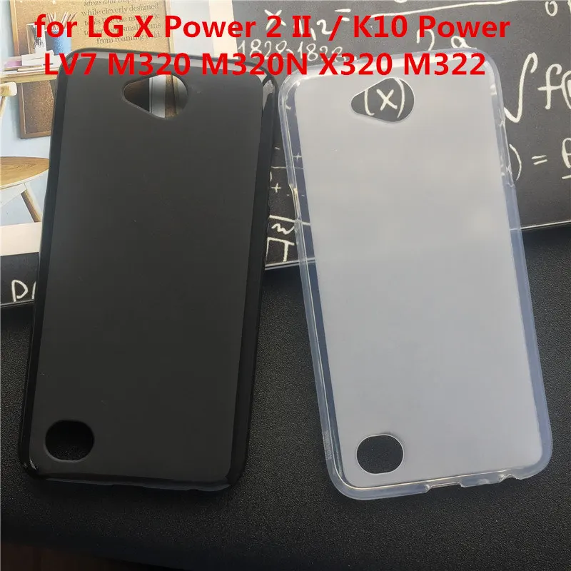 Мягкий силиконовый защитный чехол накладка на заднюю панель s для LG X Мощность 2 II /