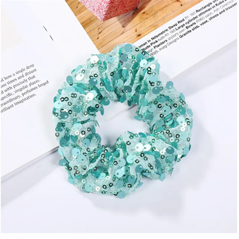1PC Fashion Women Ladies Sequin Hair Scrunchie Ponytail Holder Hair Ties Elastic Party Hair Accessory Random Color
1PC Fashion Women Ladies Sequin Hair Scrunchie Ponytail Holder Hair Ties Elastic Party Hair Accessory Random Color