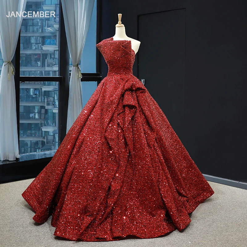J66838 Jancember Red Wedding Party Dresses 2021 Special Strapless Floor LengthBball Gown Evening Ball New Design
J66838 Jancember Red Wedding Party Dresses 2021 Special Strapless Floor LengthBball Gown Evening Ball New Design