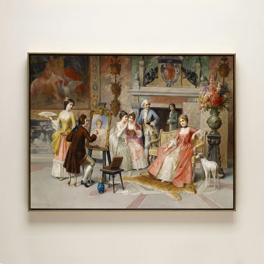 classical court figures palace painter draw dame portrait canvas printings oil painting printed on cotton art decoration picture
classical court figures palace painter draw dame portrait canvas printings oil painting printed on cotton art decoration picture