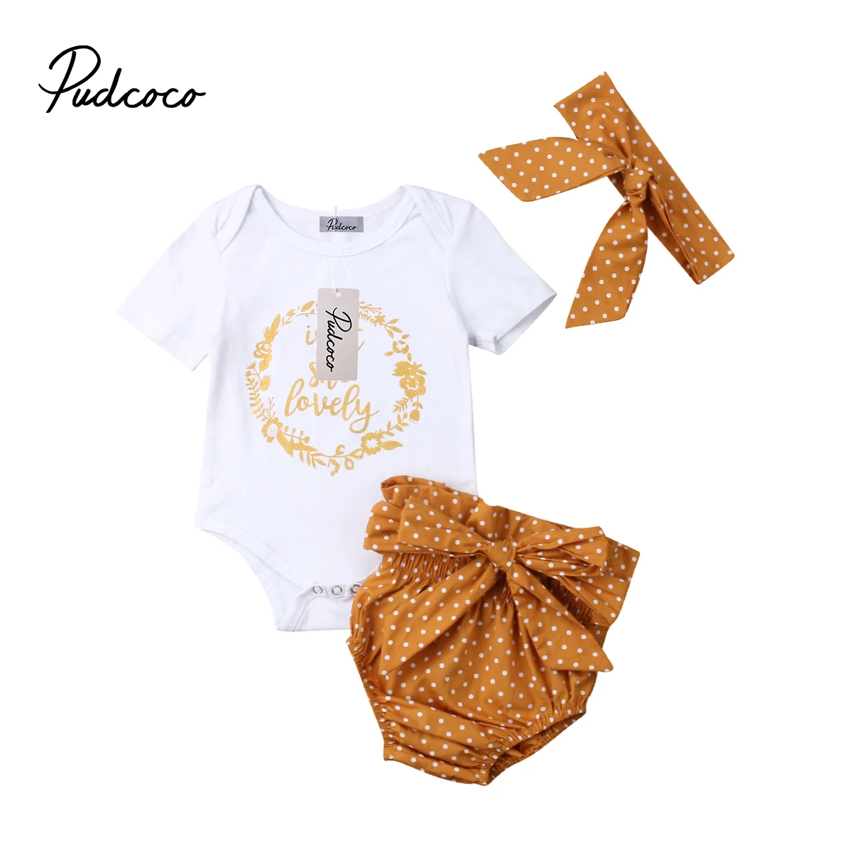 Pudcoco Newborn Kid Baby Girl Floral Clothes Short Sleeve Cotton Bodysuit Jumpsuit Dots Shorts Pants Headband 3PCS Outfit Set
Pudcoco Newborn Kid Baby Girl Floral Clothes Short Sleeve Cotton Bodysuit Jumpsuit Dots Shorts Pants Headband 3PCS Outfit Set