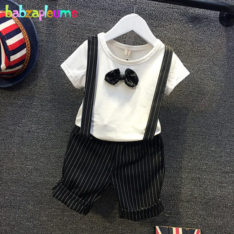 Summer Toddler Boy Clothes Casual Children Clothing Baby Boy Suit Short Sleeve Tie T-shirt+Shorts-Suspender 2pcs Set 0-7T BC1094
Summer Toddler Boy Clothes Casual Children Clothing Baby Boy Suit Short Sleeve Tie T-shirt+Shorts-Suspender 2pcs Set 0-7T BC1094