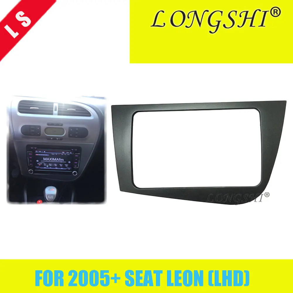Radio Fascia for Seat Leon Double Din Head Unit Stereo Panel Dash Mounting GPS Navigation Installation DVD Trim Face Frame Bezel
Radio Fascia for Seat Leon Double Din Head Unit Stereo Panel Dash Mounting GPS Navigation Installation DVD Trim Face Frame Bezel