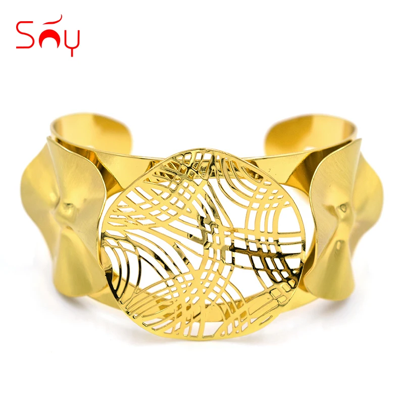 Sunny Jewelry Fashion Jewelry 2021 New Arrival Cuff Bracelets Bangles For Women High Quality Round Flower For Party Wedding Gift
Sunny Jewelry Fashion Jewelry 2021 New Arrival Cuff Bracelets Bangles For Women High Quality Round Flower For Party Wedding Gift