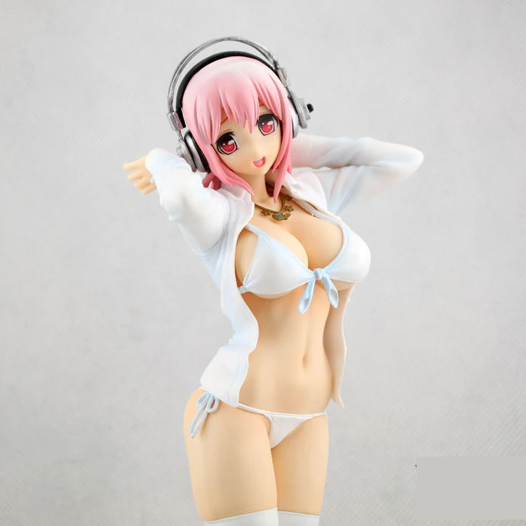 25cm Super Sonico undress style stocking pvc cartoon action figure collectible model toys 
25cm Super Sonico undress style stocking pvc cartoon action figure collectible model toys