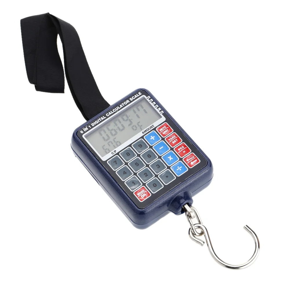 Фото Электронные весы для взвешивания цифровые мини багажа калькулятор 50 кг/10 г песо(Aliexpress на русском)