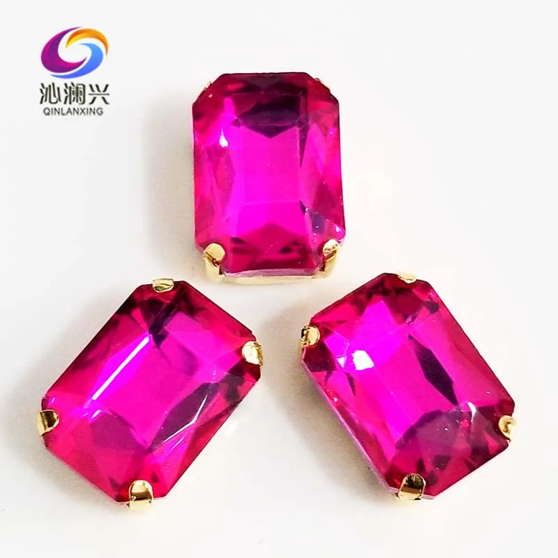 Free shipping Rose red Rectangle shape Glass Crystal sew on stones,golden bottom claw rhinstone,Diy/Clothing accessories SWCG08
Free shipping Rose red Rectangle shape Glass Crystal sew on stones,golden bottom claw rhinstone,Diy/Clothing accessories SWCG08