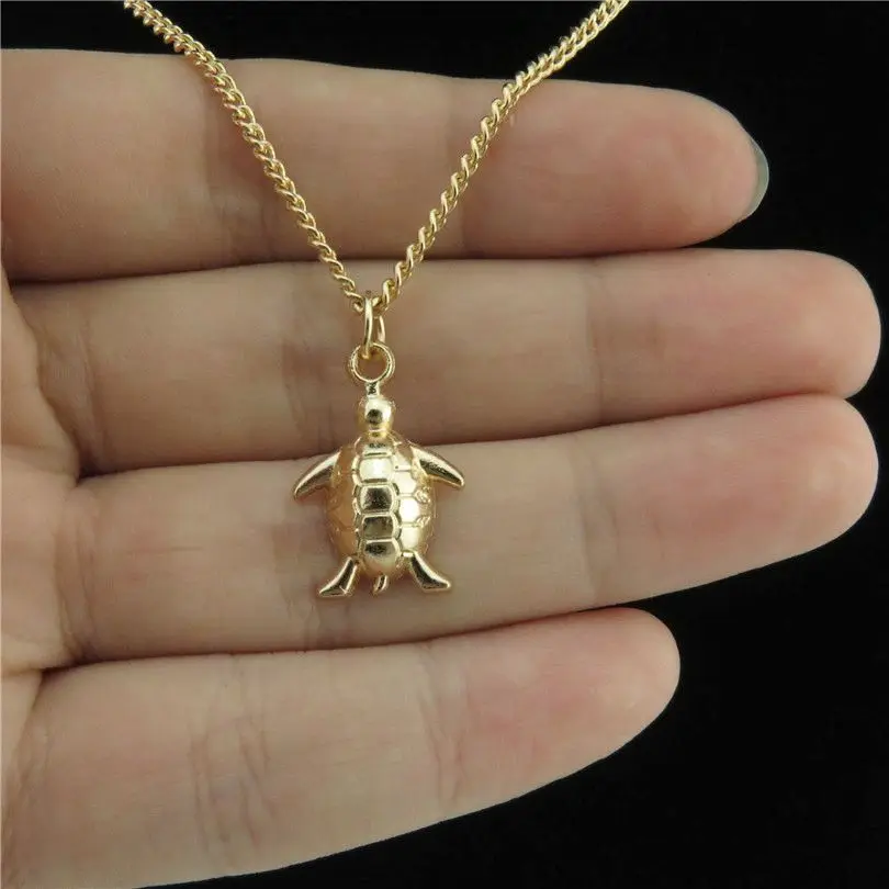 Ocean Beach KC Light Gold Alloy Sea Swimming Turtle Charms Animal Tortoise Pendant Collar Chain Necklaces Choker Jewelry Making
Ocean Beach KC Light Gold Alloy Sea Swimming Turtle Charms Animal Tortoise Pendant Collar Chain Necklaces Choker Jewelry Making
