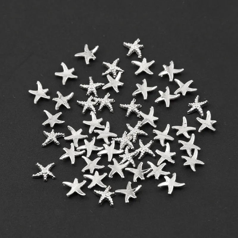 Wholesale 100PCS/Lot 6MM 3D Irregular Starfish Shape Gold Silver Color Metallic Nail Art DIY Decorations 290257
Wholesale 100PCS/Lot 6MM 3D Irregular Starfish Shape Gold Silver Color Metallic Nail Art DIY Decorations 290257