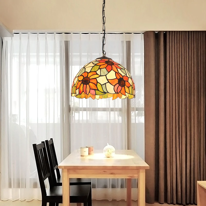 Tiffany art deco modern glass pendant light LED E27 Europe vintage hanging lamp for living room loft bedroom dining room study
Tiffany art deco modern glass pendant light LED E27 Europe vintage hanging lamp for living room loft bedroom dining room study
