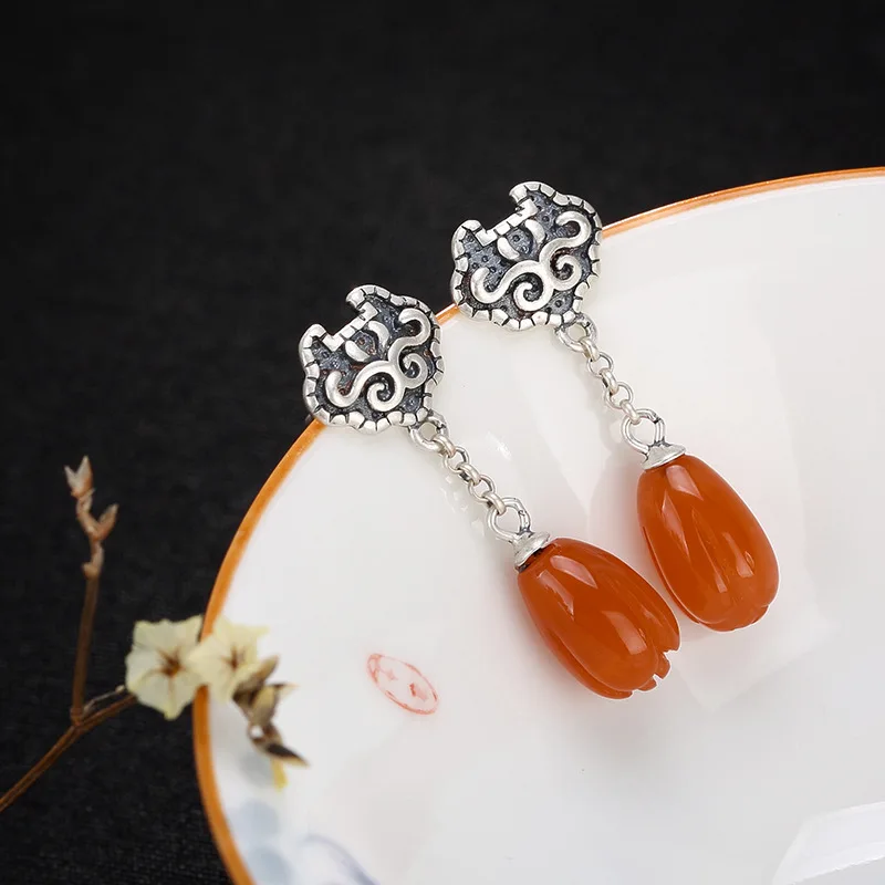 2018 Hot Sale Top Fashion Brinco S925 Pure Natural South Jade Orchid Ruyi Vintage High Grade Drop Earrings
2018 Hot Sale Top Fashion Brinco S925 Pure Natural South Jade Orchid Ruyi Vintage High Grade Drop Earrings
