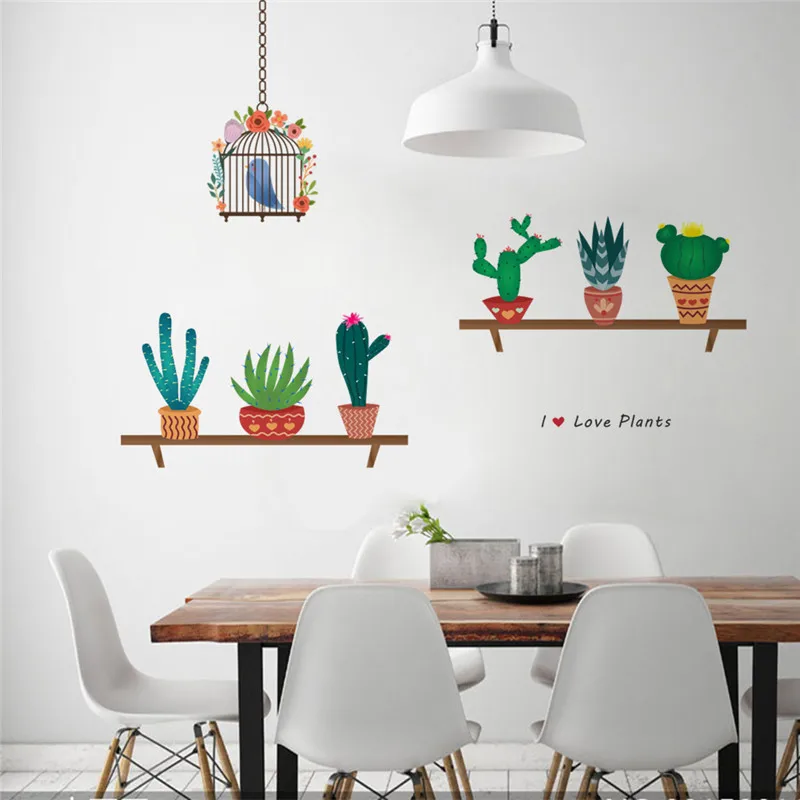 Garden Plant Flying Birds Birdcage Wall Sticker Home Decoration Mural Decal Living Room Bedroom Kitchen Decor
Garden Plant Flying Birds Birdcage Wall Sticker Home Decoration Mural Decal Living Room Bedroom Kitchen Decor