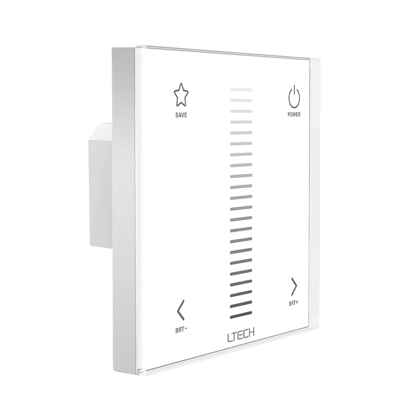 Новый светодиодный диммер EX1 220 В сенсорная панель настенное крепление
