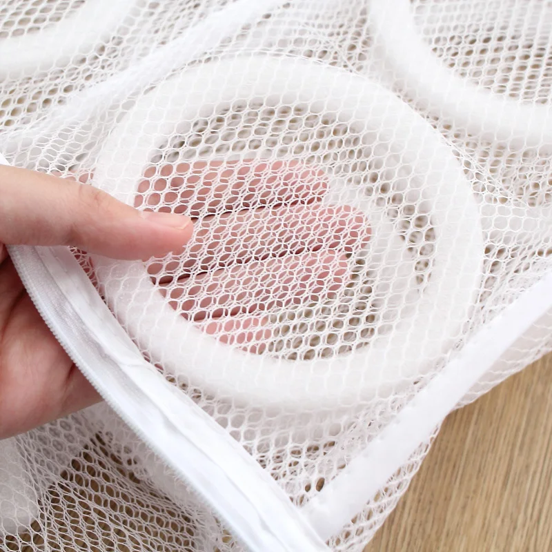 Creative Mesh Laundry Bags Portable Multi-function Polyester Shoes Clothes Storage Bag Washing Dry Clothing Protection Organizer
Creative Mesh Laundry Bags Portable Multi-function Polyester Shoes Clothes Storage Bag Washing Dry Clothing Protection Organizer