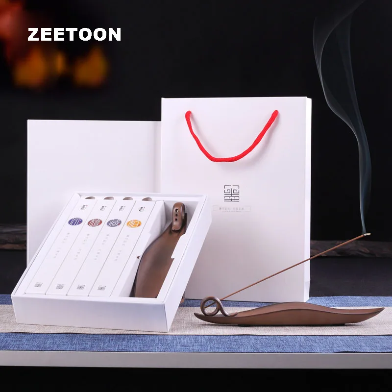 120g Natural Healthy Stick Incense Aromatic 30g Sandalwood/Agarwood/Thuja/Tibetan Incense Ceramic Incense Burner Business Gift
120g Natural Healthy Stick Incense Aromatic 30g Sandalwood/Agarwood/Thuja/Tibetan Incense Ceramic Incense Burner Business Gift