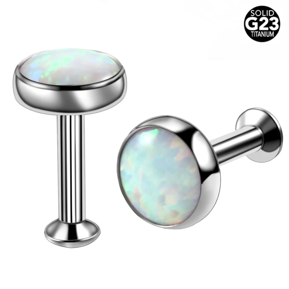 Fashion 1PC 16g Opal Stone Stud Earrings Titanium Ear Cartilage Tragus Helix Barbell Earrings Piercing Sexy Girls Jewelry
Fashion 1PC 16g Opal Stone Stud Earrings Titanium Ear Cartilage Tragus Helix Barbell Earrings Piercing Sexy Girls Jewelry