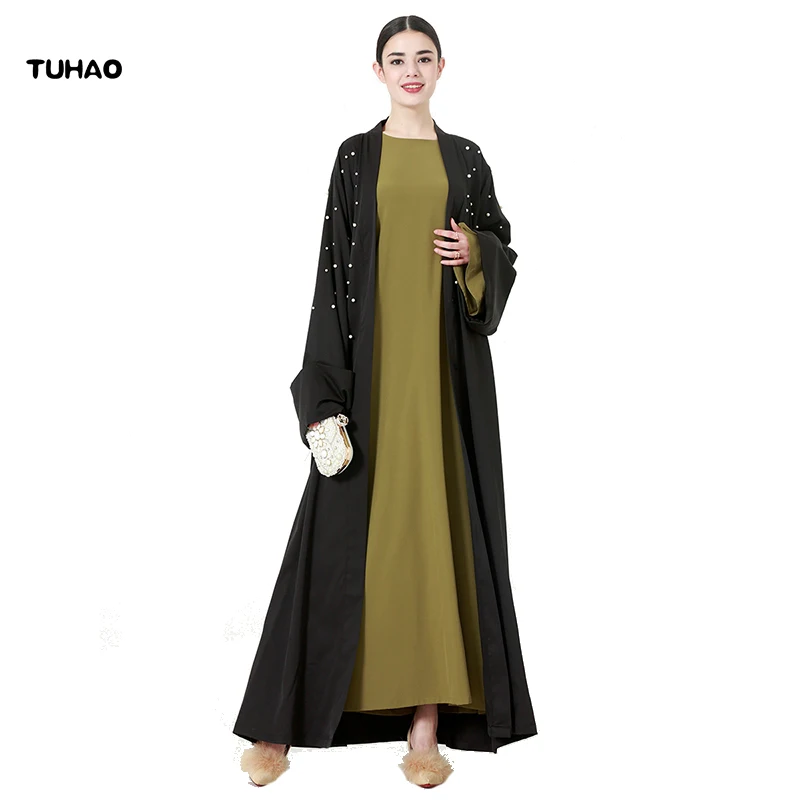 TUHAO Pearl Dress Middle East Maxi Long Dresses Woman Autumn Loose Oversizes 4XL 5XL Solid Color High Quality Femme Clothes CM33
TUHAO Pearl Dress Middle East Maxi Long Dresses Woman Autumn Loose Oversizes 4XL 5XL Solid Color High Quality Femme Clothes CM33