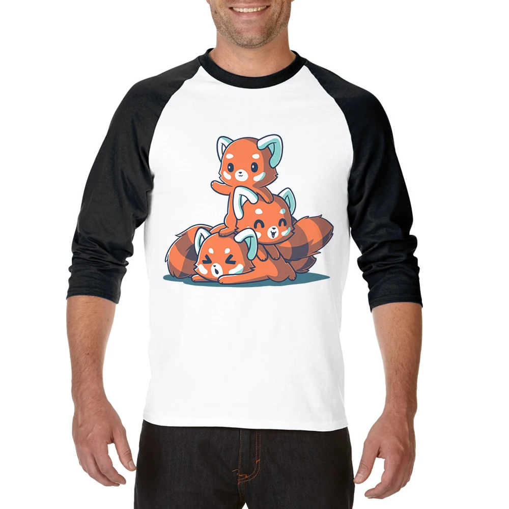 New Arrival T Shirts Men Cotton Tops Tee Cartoon Cute Fox Printing Mens 3/4 Raglan Sleeve O-Neck Funny Man Tshirt Male Clothing
New Arrival T Shirts Men Cotton Tops Tee Cartoon Cute Fox Printing Mens 3/4 Raglan Sleeve O-Neck Funny Man Tshirt Male Clothing