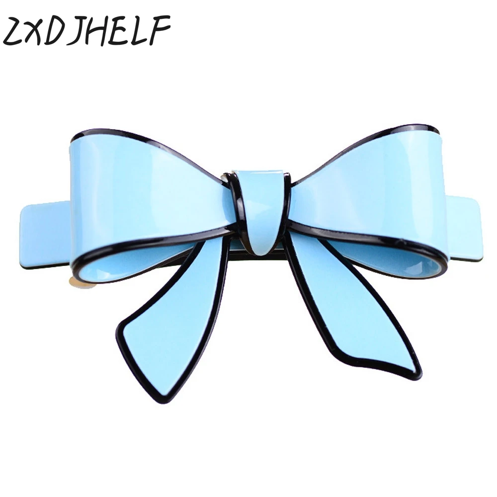 ZXDJHELF Acrylic Bowknots Solid Bows Girls Hairpins Large French Barrettes Ponytail Holder Hair Clips Accessories 5 Colors F118
ZXDJHELF Acrylic Bowknots Solid Bows Girls Hairpins Large French Barrettes Ponytail Holder Hair Clips Accessories 5 Colors F118