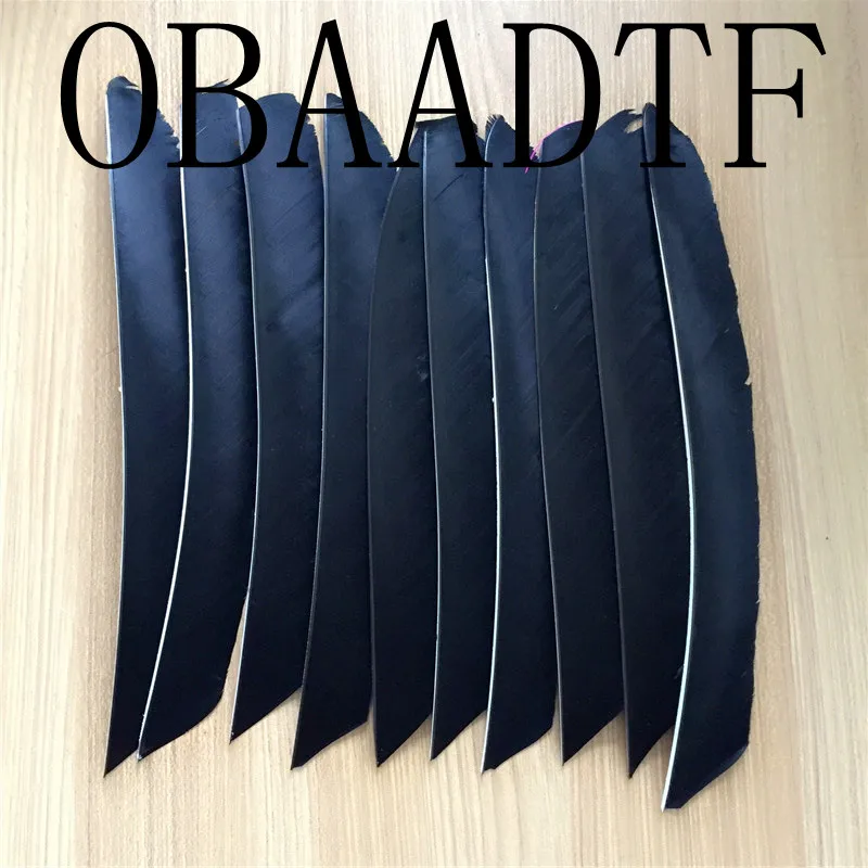 50pcs Black Full Length Real Turkey Feather For Archery Hunting And Shooting Arrow Fletching New Arrivals
50pcs Black Full Length Real Turkey Feather For Archery Hunting And Shooting Arrow Fletching New Arrivals