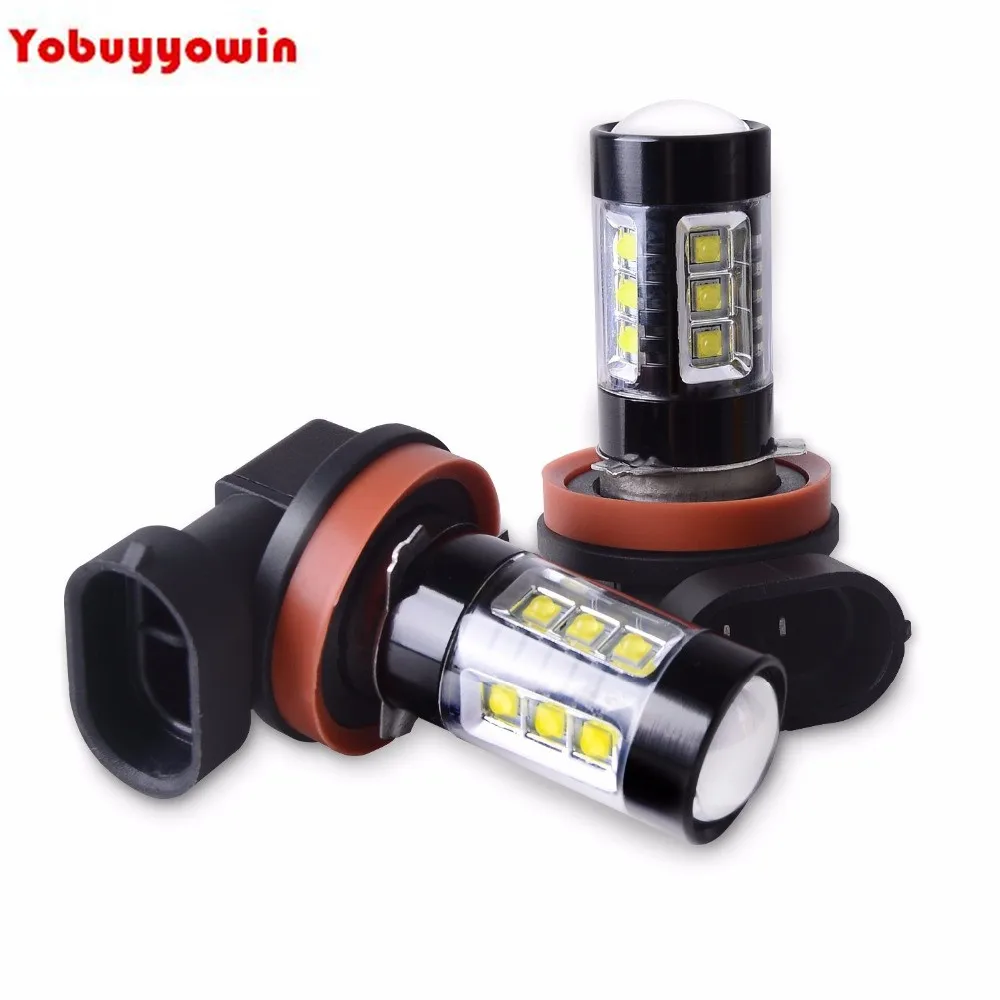 High Power H11 H8 760Lm 6000K 16-SMD Led Fog Lights Bulbs Super Bright White Car Fog Light Bulb
High Power H11 H8 760Lm 6000K 16-SMD Led Fog Lights Bulbs Super Bright White Car Fog Light Bulb