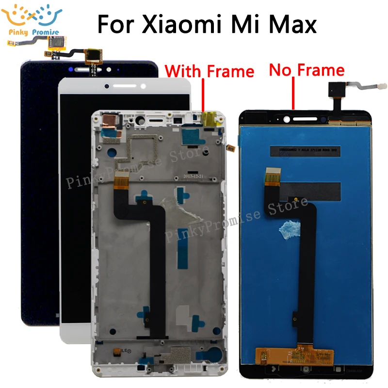 Маленький размер экран для XIAOMI Mi Max ЖК дисплей сенсорный mimax с рамкой Xiaomi