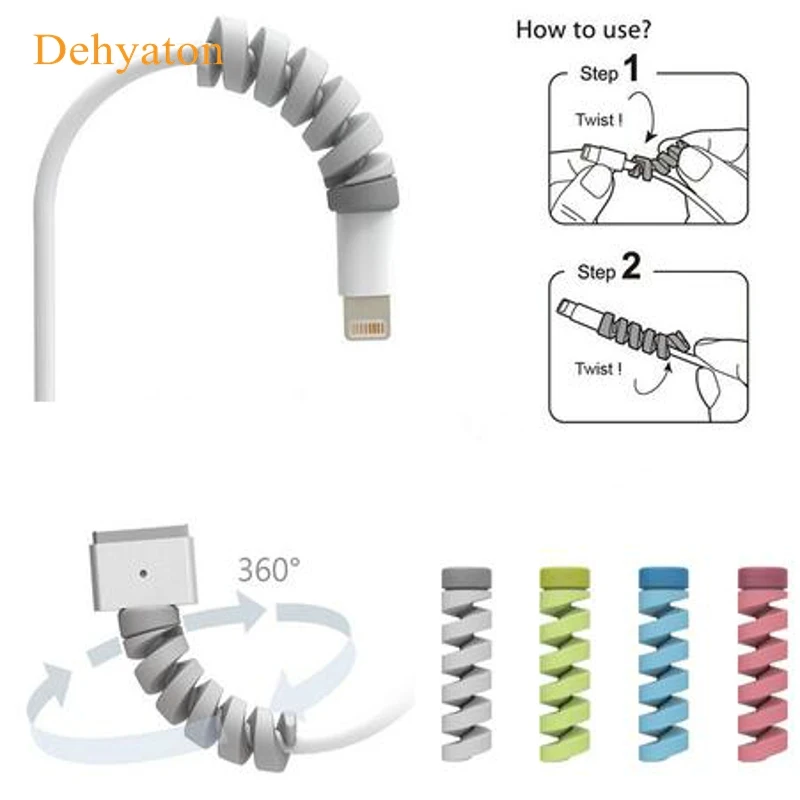 1PCS NEW Spiral Cable protector Data Line Silicone Bobbin winder Protective For iphone Android USB Charging earphone Case Cover
1PCS NEW Spiral Cable protector Data Line Silicone Bobbin winder Protective For iphone Android USB Charging earphone Case Cover