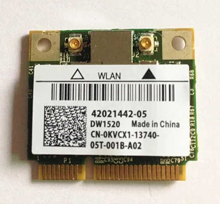 Новая беспроводная карта SSEA для Broadcom BCM943224HMS DW1520 BCM4322 Half MINI PCI-E 802,11 a/b/g/n для dell Inspiron 1320 1370 1440
Новая беспроводная карта SSEA для Broadcom BCM943224HMS DW1520 BCM4322 Half MINI PCI-E 802,11 a/b/g/n для dell Inspiron 1320 1370 1440