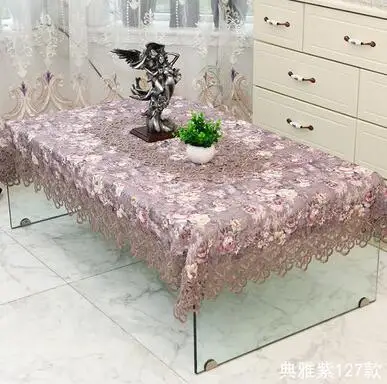 European style lace tablecloth high-grade fabric table cloth / Beige table cloth TV cabinet cover cloth
European style lace tablecloth high-grade fabric table cloth / Beige table cloth TV cabinet cover cloth